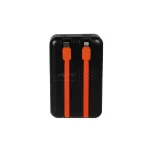 پاوربانک PD و فست شارژ pqbd 20000mAh مدل PQ-PB05 66W - مشکی - تصویر 4