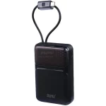 پاوربانک PD و فست شارژ BUKU 10000mAh مدل MG-G181 22.5W - مشکی - MMS (گارانتی شش ماهه YA) - تصویر 3
