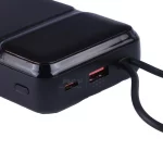 پاوربانک PD و فست شارژ BUKU 10000mAh مدل MG-G181 22.5W - مشکی - MMS (گارانتی شش ماهه YA) - تصویر 4