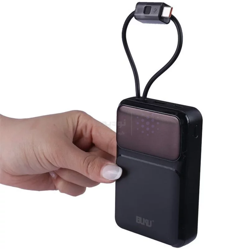 پاوربانک PD و فست شارژ BUKU 10000mAh مدل MG-G181 22.5W - مشکی - MMS (گارانتی شش ماهه YA) - تصویر 7