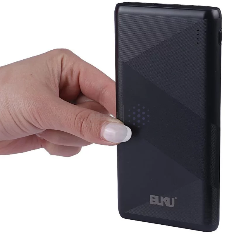 پاوربانک فست شارژ BUKU 10000mAh مدل MG-160 12W - مشکی - MMS (گارانتی شش ماهه YA) - تصویر 6