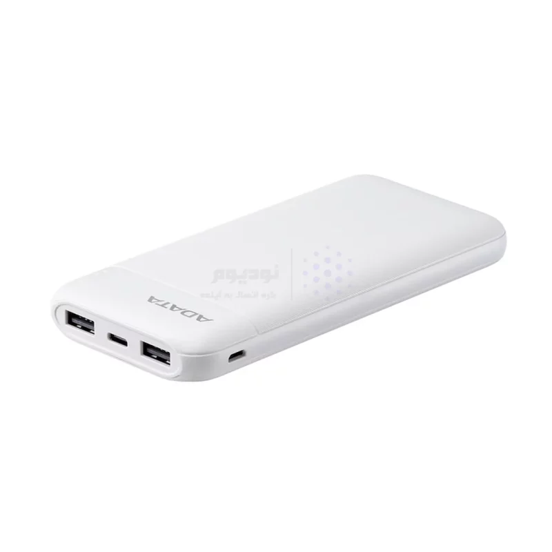 پاوربانک فست شارژ ADATA 10000mAh مدل C100 - سفید (گارانتی آونگ) - تصویر 5