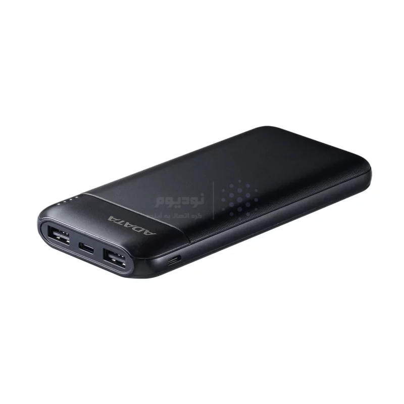 پاوربانک فست شارژ ADATA 10000mAh مدل C100 - مشکی (گارانتی آونگ) - تصویر 3