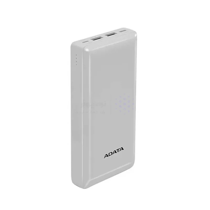 پاوربانک فست شارژ ADATA 20000mAh مدل C20 - سفید (گارانتی آونگ) - تصویر 4