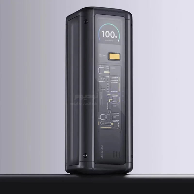 پاوربانک (فست شارژ) Xiaomi 212W 25000mAh مدل P03MI - مشکی - اصلی (گارانتی18 ماهه شرکتی) - تصویر 3