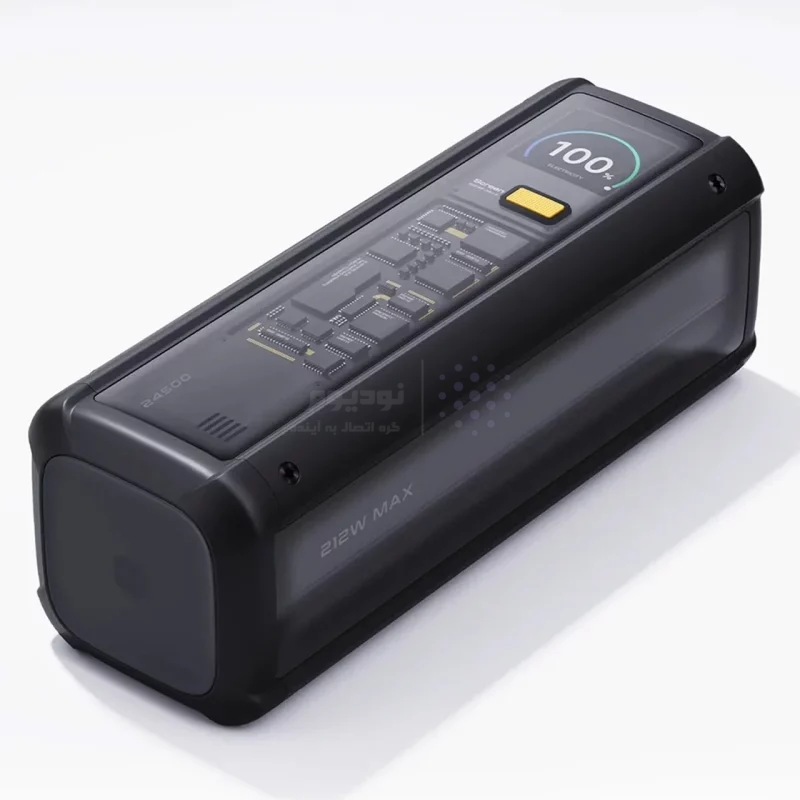 پاوربانک (فست شارژ) Xiaomi 212W 25000mAh مدل P03MI - مشکی - اصلی (گارانتی18 ماهه شرکتی) - تصویر 5
