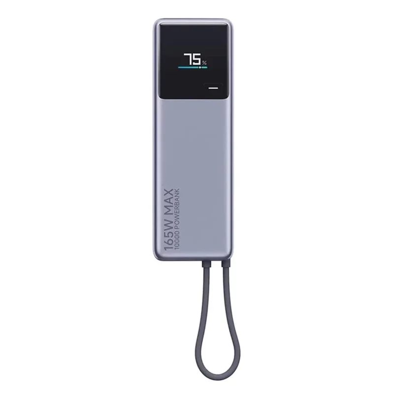 پاوربانک (فست شارژ) Xiaomi 165W 10000mAh مدل PB1165MI - خاکستری - اصلی (گارانتی18 ماهه شرکتی) - تصویر 2