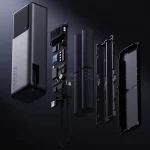 پاوربانک (فست شارژ) Xiaomi 165W 10000mAh مدل PB1165MI - خاکستری - اصلی (گارانتی18 ماهه شرکتی) - تصویر 5