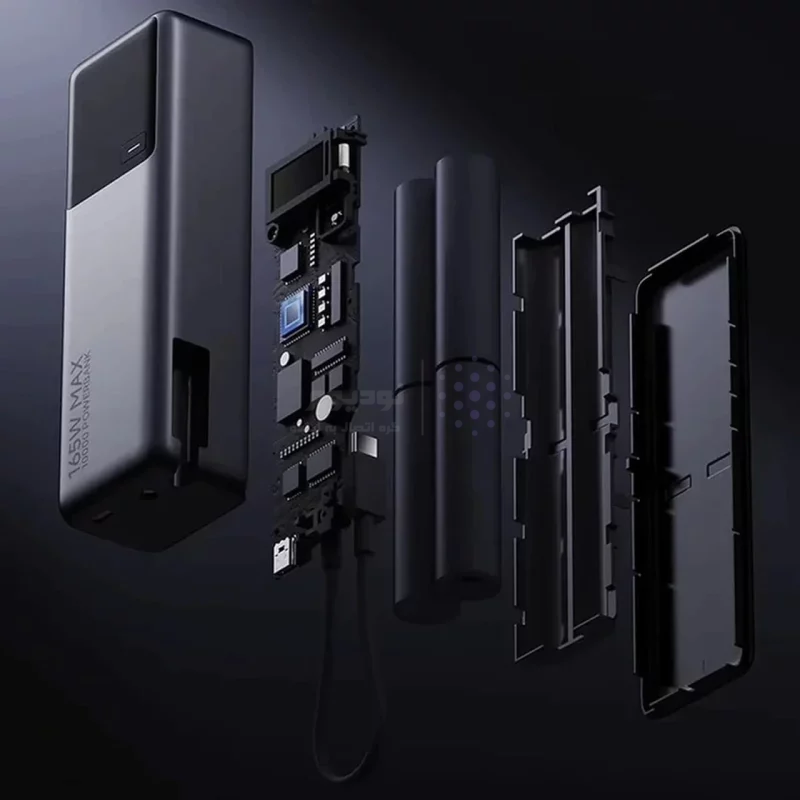 پاوربانک (فست شارژ) Xiaomi 165W 10000mAh مدل PB1165MI - خاکستری - اصلی (گارانتی18 ماهه شرکتی) - تصویر 5
