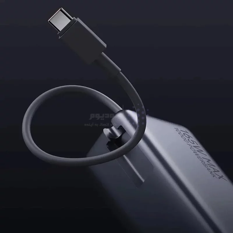 پاوربانک (فست شارژ) Xiaomi 165W 10000mAh مدل PB1165MI - خاکستری - اصلی (گارانتی18 ماهه شرکتی) - تصویر 6
