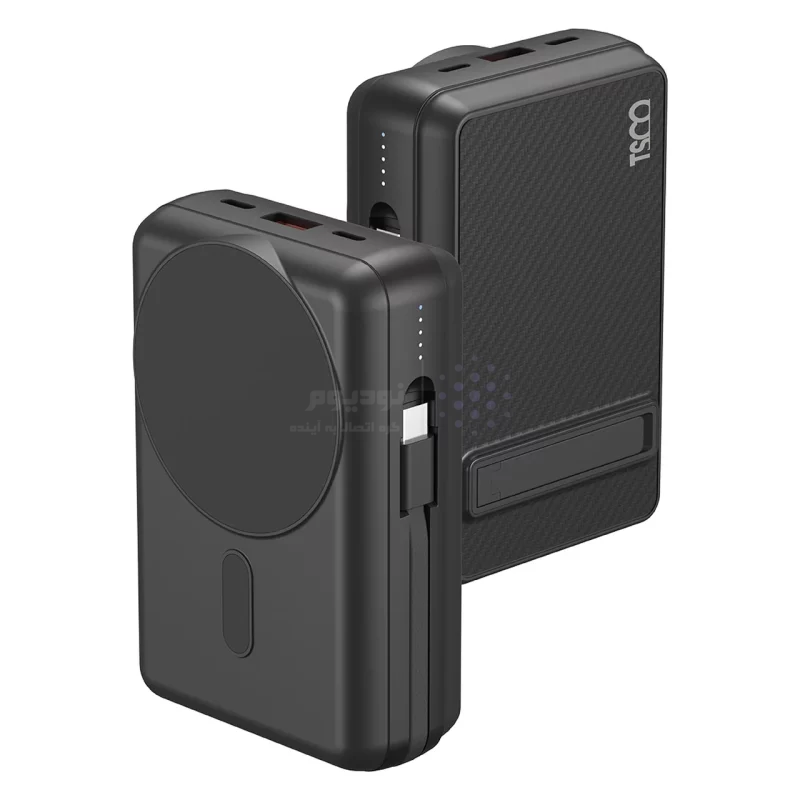 پاوربانک فست شارژ TSCO 20000mAh مدل TP 2006W 22.5W - مشکی (گارانتی 12 ماهه TSCO) - تصویر 4