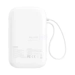 پاوربانک فست شارژ Baseus 10000mAh مدل Qpow 2 30W - سفید (گارانتی آونگ) - تصویر 5