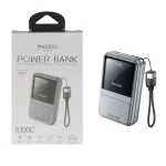 پاوربانک PD و فست شارژ Yesido 10000mAh مدل YP95 22.5W - خاکستری (گارانتی 18 ماه تعویض نیکان همراه)