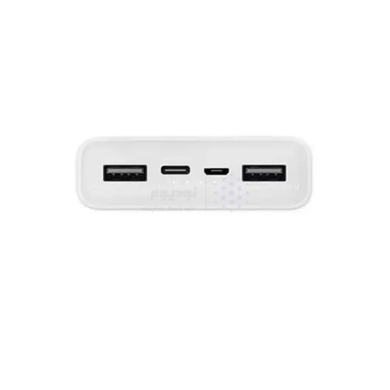 پاوربانک فست شارژ Xiaomi 20000mAh مدل Plm18ZM 18W - سفید - (گارانتی 6 ماهه شرکتی) - تصویر 4