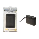 پاوربانک PD و فست شارژ FirstYou 10000mAh مدل OM01 - مشکی - MMS (گارانتی شش ماهه YA)