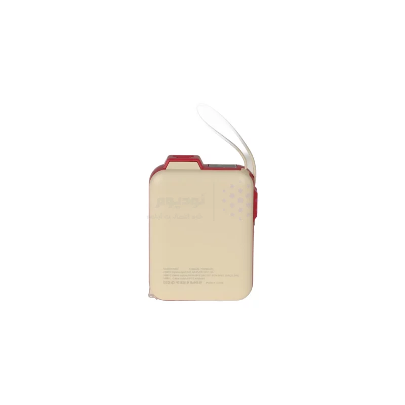 پاوربانک PD و فست شارژ FirstYou 10000mAh مدل OM02 - قرمز - MMS (گارانتی شش ماهه YA) - تصویر 6