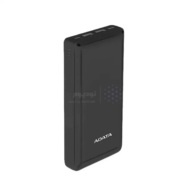 پاوربانک فست شارژ ADATA 20000mAh مدل C20 - مشکی (گارانتی آونگ) - تصویر 3
