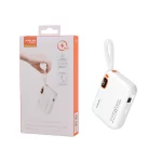 پاوربانک فست شارژ Arun 10000mAh مدل DX03 22.5W - سفید (گارانتی IPM)