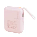 پاوربانک فست شارژ Arun 10000mAh مدل DX03 22.5W - صورتی (گارانتی IPM) - تصویر 7
