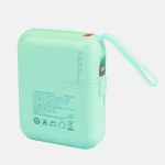 پاوربانک فست شارژ Arun 10000mAh مدل DX03 22.5W - سبز پاستیلی (گارانتی IPM) - تصویر 3