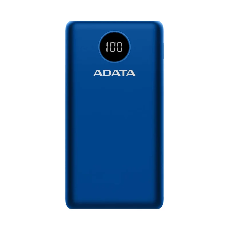 پاوربانک (PD و فست شارژ) Adata 18W 20000mAh مدل P20000QCD - سرمه ای (گارانتی آونگ) - تصویر 2