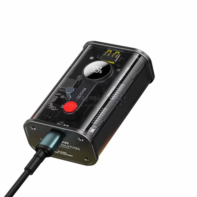 پاوربانک (PD و فست شارژ) yesido 20W 10000mAh مدل YP35 - مشکی (گارانتی 18 ماه تعویض نیکان همراه) - تصویر 3