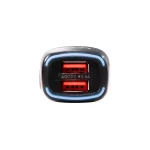 شارژر فندکی 30 وات فست دو پورت TSCO مدل TCG 40 به همراه کابل شارژ Type-C - مشکی - تصویر 3
