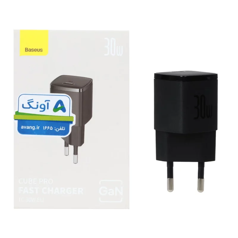 شارژر دیواری فست تک پورت Baseus مدل CCXF000301 30W - مشکی (گارانتی آونگ) - تصویر 2