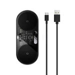 شارژر وایرلس Baseus مدل Digital LED Display 2-in-1 - مشکی (گارانتی آونگ) - تصویر 3