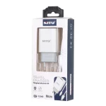 شارژر دیواری فست تک پورت Nitu مدل NT-TC066 به همراه کابل شارژ اندروید - سفید (گارانتی 18 ماه تعویض نیکان همراه) - تصویر 5