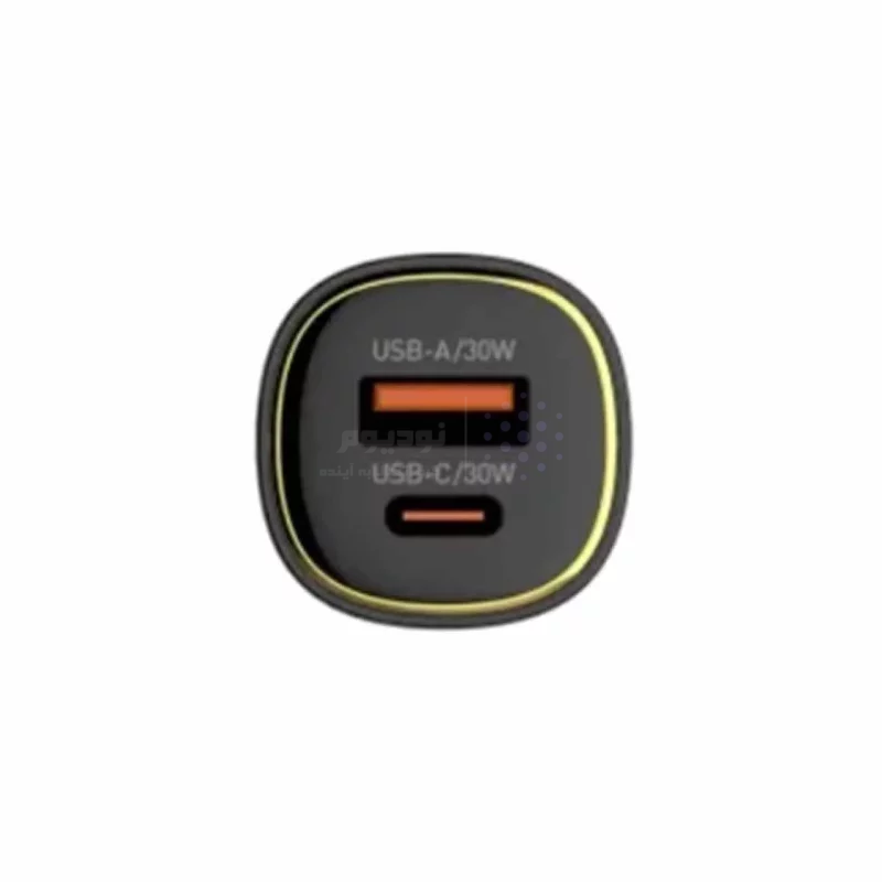 شارژر فندکی فست و PD دو پورت LDNIO مدل C103 60W به همراه کابل شارژ Type-C TO Type-C - مشکی (اصلی) - تصویر 4