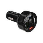 شارژر فندکی فست چهار پورت Earldom مدل CC32 - مشکی - تصویر 4