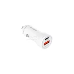 شارژر فندکی فست و PD دو پورت FIRSTYOU مدل F021 48W - سفید (اصلی) - تصویر 4