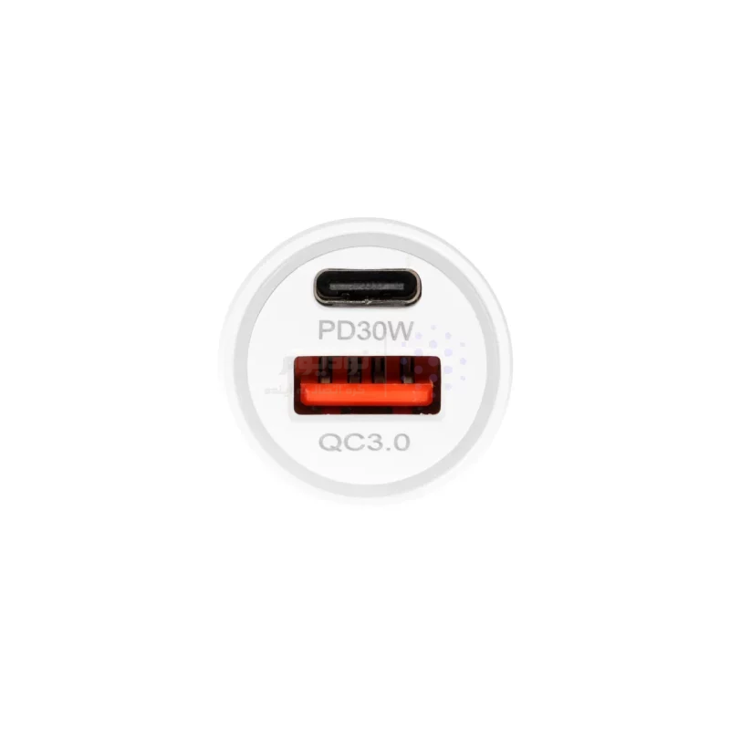 شارژر فندکی فست و PD دو پورت FIRSTYOU مدل F021 48W - سفید (اصلی) - تصویر 5