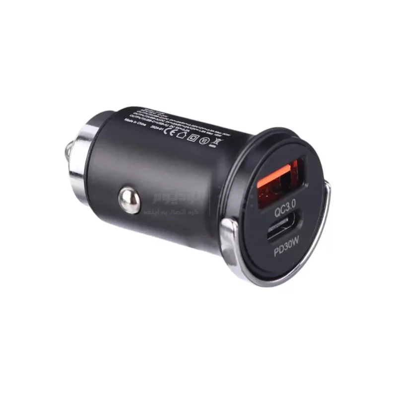 شارژر فندکی فست و PD دو پورت X-Energy مدل X-530 30W - مشکی (گارانتی IPM) - تصویر 4