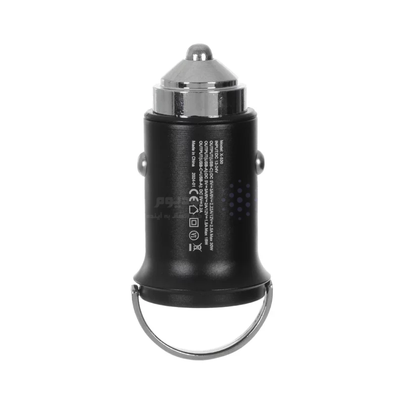 شارژر فندکی فست و PD دو پورت X-Energy مدل X-530 30W - مشکی (گارانتی IPM) - تصویر 5