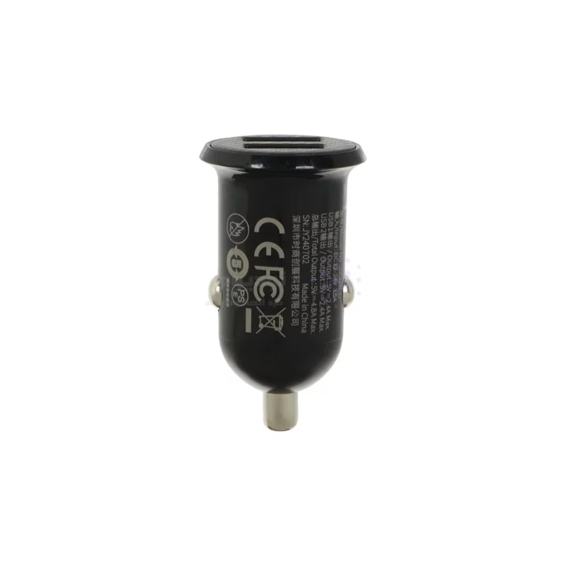 شارژر فندکی فست دو پورت Baseus مدل Grain Pro CCXML-U - مشکی (گارانتی آونگ) - تصویر 3