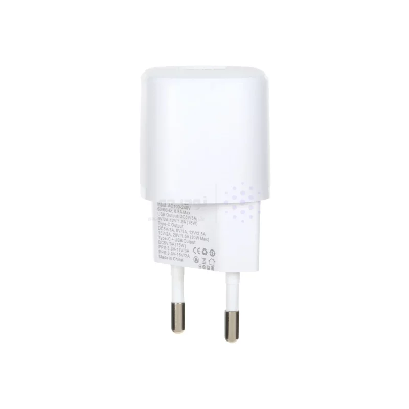 شارژر دیواری فست و PD دو پورت Hatron مدل HWC262GM 33W - سفید - تصویر 3