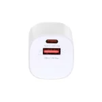 شارژر دیواری فست و PD دو پورت Hatron مدل HWC262GM 33W - سفید - تصویر 5