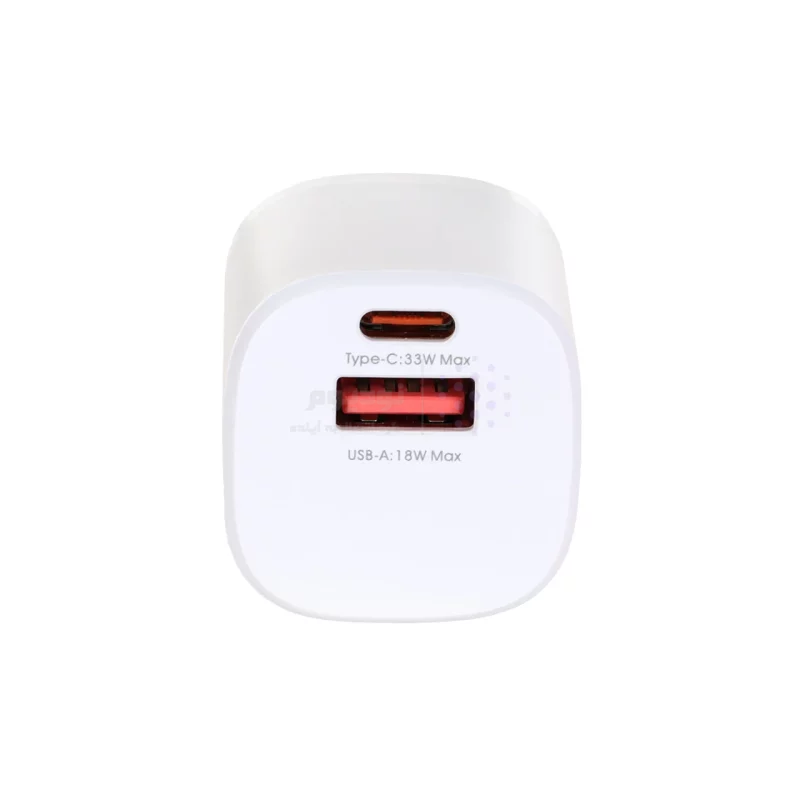 شارژر دیواری فست و PD دو پورت Hatron مدل HWC262GM 33W - سفید - تصویر 5