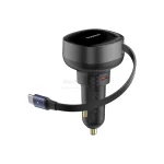شارژر فندکی PD و فست دو پورت Baseus مدل Enjoyement Pro CCTXP-UC 60W - مشکی (گارانتی آونگ) - تصویر 5