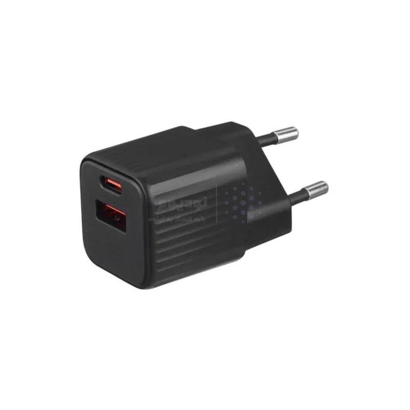شارژر دیواری فست و PD دو پورت Hatron مدل HWC260GM 20W - مشکی - تصویر 4
