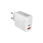 شارژر دیواری PD و فست دو پورت Tranyoo مدل T-EU6 C 25W به همراه کابل شارژ Type-C to Type-C - سفید - تصویر 3