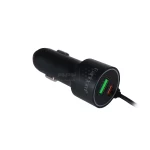 شارژر فندکی PD و فست دو پورت Earldom مدل CC44 83W - مشکی(کابل رابط متصل Type-c) - تصویر 5