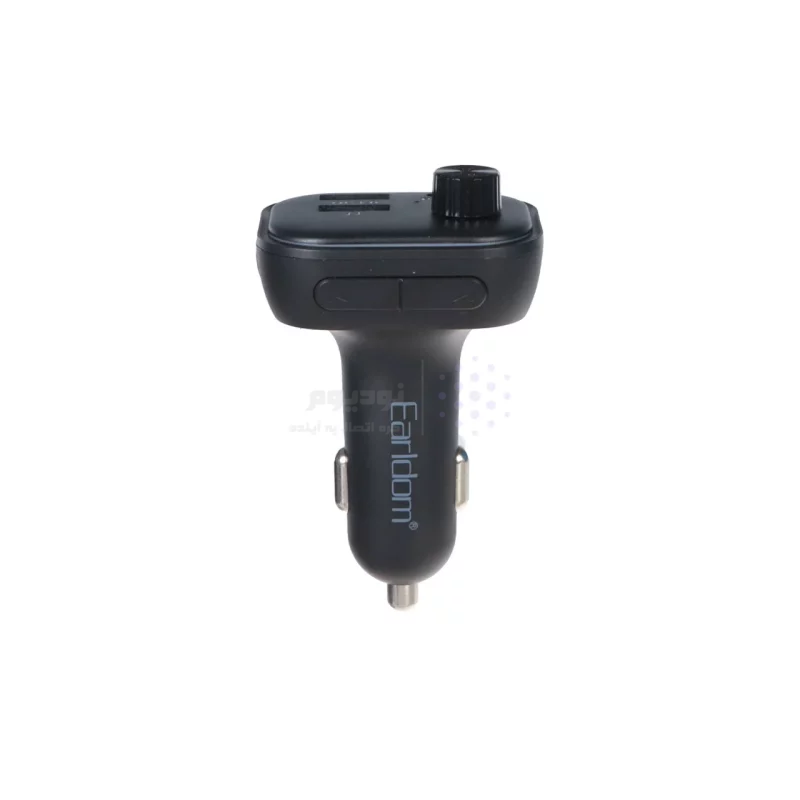 شارژر فندکی PD و فست دو پورت و گیرنده بلوتوثی Earldom FM مدل M112 54W - مشکی - تصویر 3