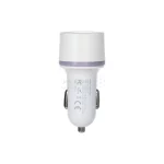 شارژر فندکی فست و PD دو پورت مدل CC(PD+QC) 38W - سفید - BSA - تصویر 3