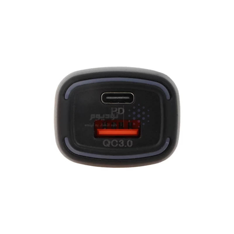 شارژر فندکی فست و PD دو پورت FAST مدل WKN-706 55W - مشکی - BSA - تصویر 5