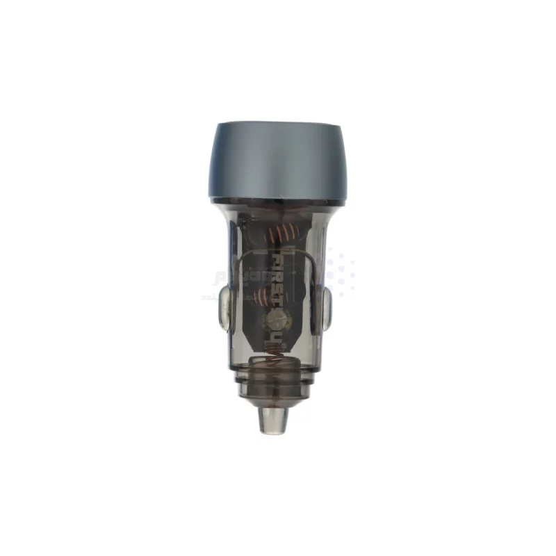 شارژر فندکی PD و فست دو پورت FirstYou مدل F065 30W - نقره ای - تصویر 3
