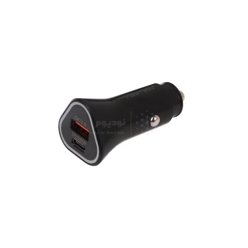 شارژر فندکی فست و PD دو پورت FIRSTYOU مدل F044 38W - مشکی - تصویر 5