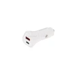 شارژر فندکی فست و PD دو پورت FIRSTYOU مدل F044 38W - سفید - تصویر 5